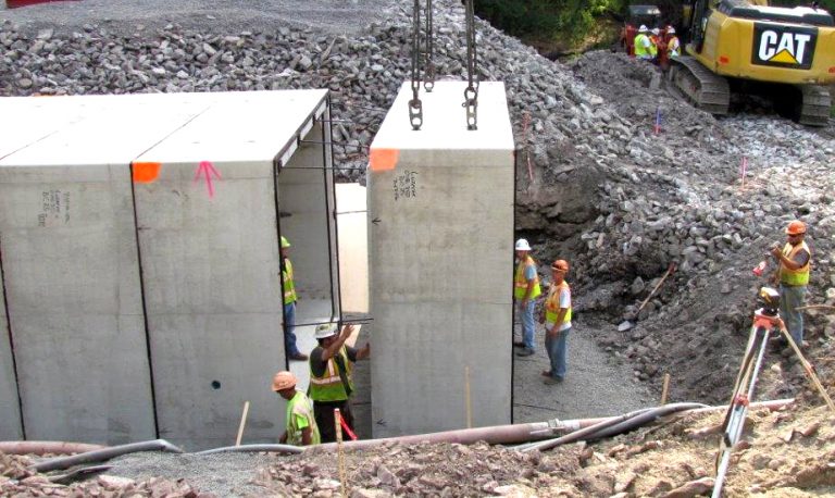 BOX CULVERT - INSTALLED BY CONTRACTOR - Precast Concrete Sales Company